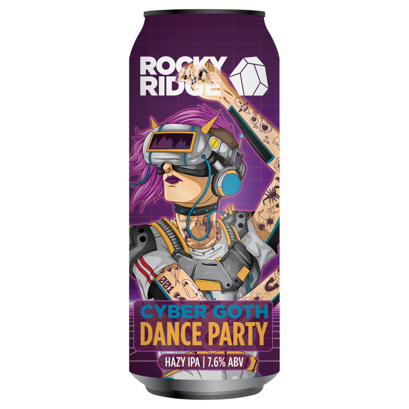 ROCKY RIDGE CYBER GOTH DANCE PARTY CAN 500ML