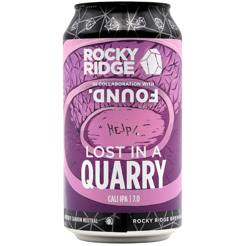 ROCKY RIDGE LOST IN A QUARRY CALI IPA CAN 375ML