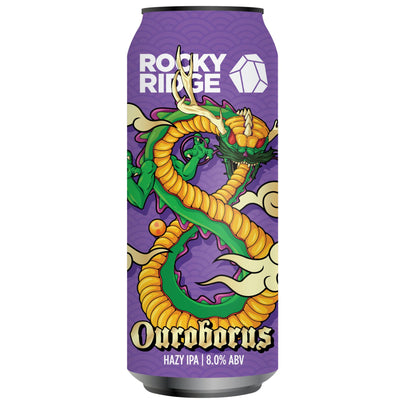 ROCKY RIDGE OUROBORUS HAZY IPA CAN 500ML