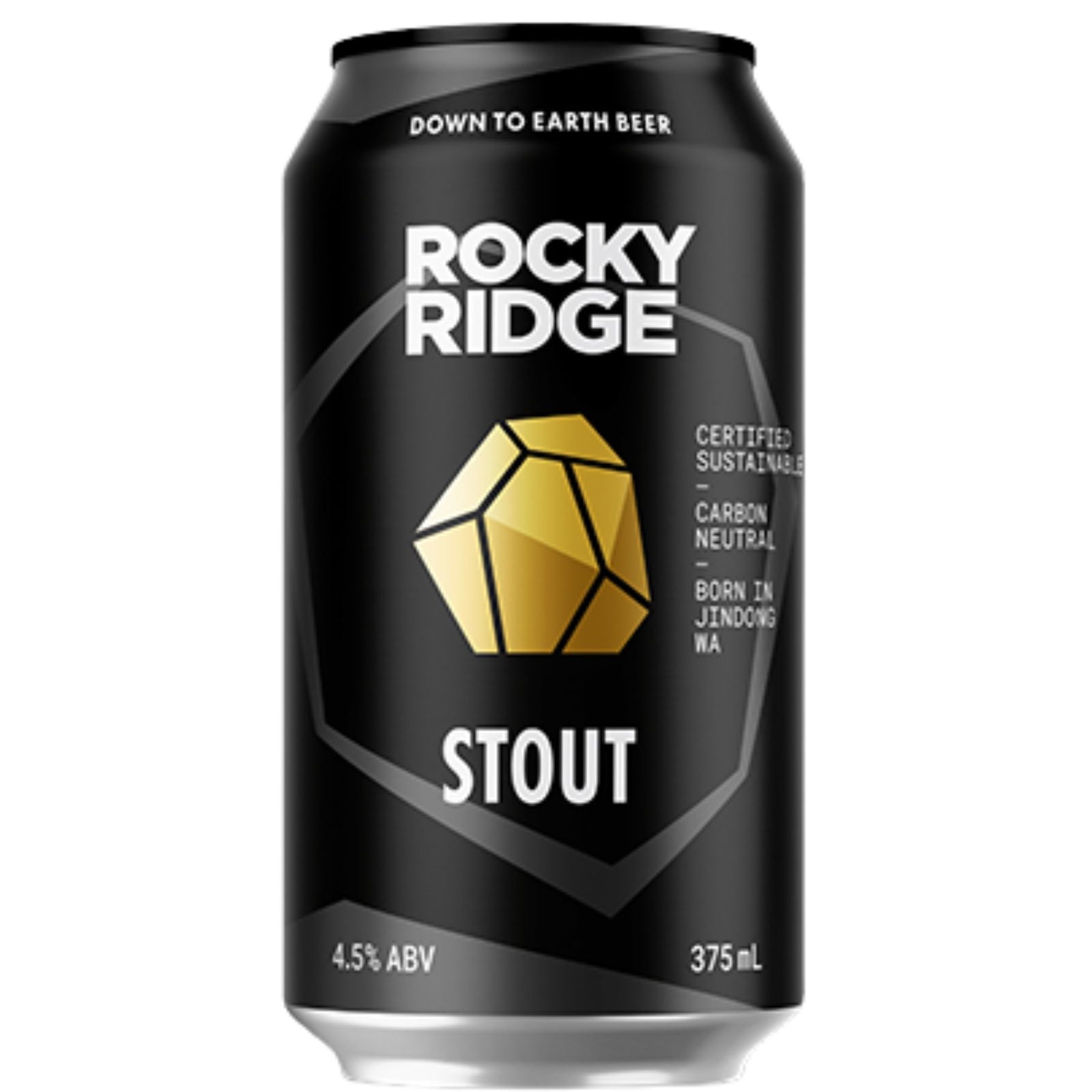 ROCKY RIDGE STOUT CAN 375ML