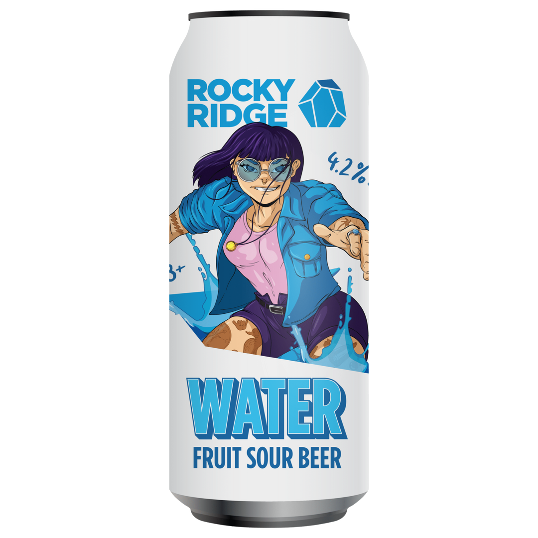 ROCKY RIDGE WATER FRUIT SOUR BEER CAN 500ML