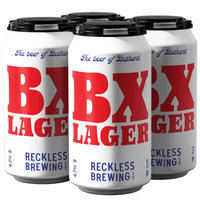 Reckless Bx Lager Can 375ml