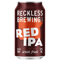 Reckless Red IPA Can 375ml