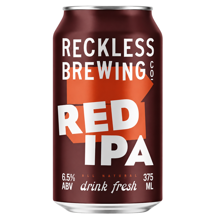 Reckless Red IPA Can 375ml
