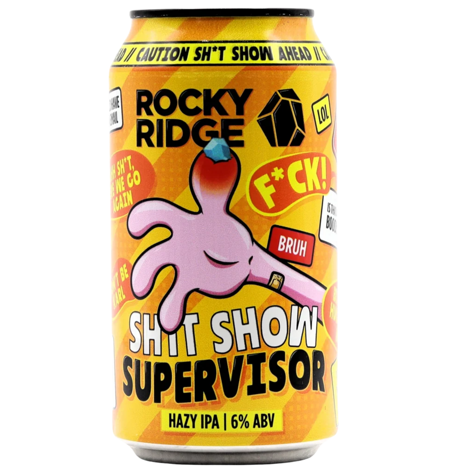 Rocky Ridge Shit Show Supervisor Hazy IPA Can 375ml