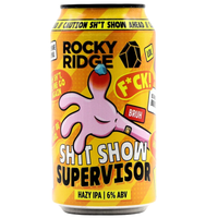 Rocky Ridge Shit Show Supervisor Hazy IPA Can 375ml