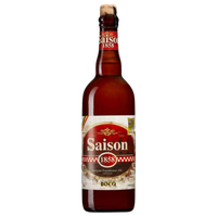 SAISON 1858 BELGIAN FARMHOUSE ALE UNFILTERED BOTTLE 750ML