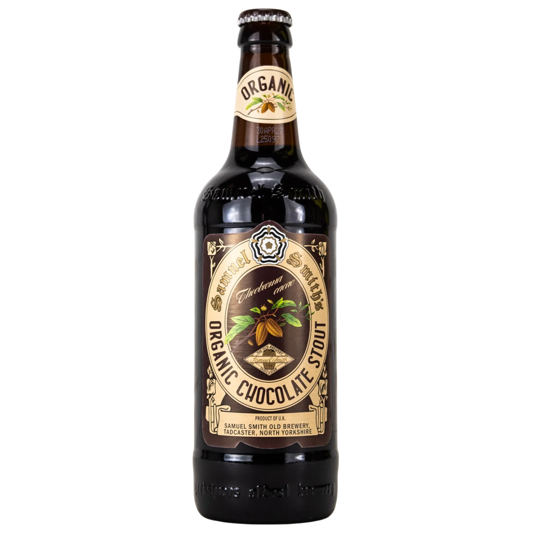 SAMUEL SMITH ORGANIC CHOCOLATE STOUT BOTTLE 500ML
