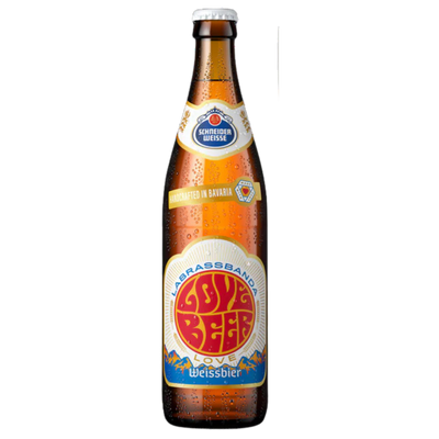 SCHNEIDER WEISSE LABRASSBANDA LOVE BEER WEISSBIER BOTTLE 500ML