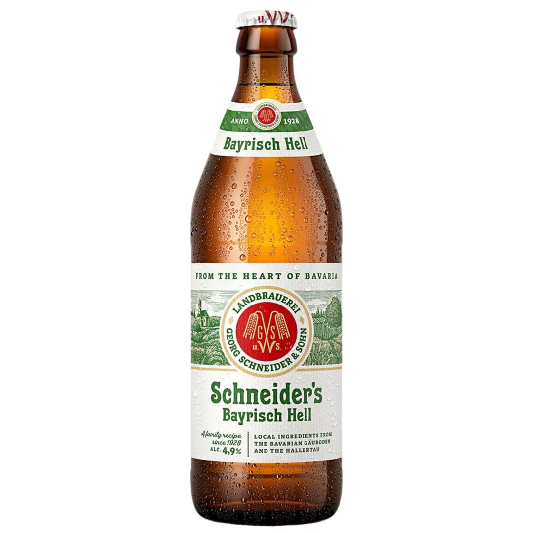 SCHNEIDER WEISSE SCHNEIDERS BAYRISCH HELLES BOTTLE 500ML