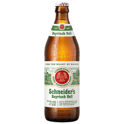 SCHNEIDER WEISSE SCHNEIDERS BAYRISCH HELLES BOTTLE 500ML
