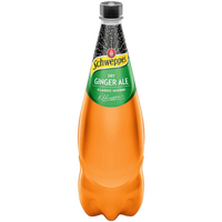 SCHWEPPES DRY GINGER BOTTLE 1.1L