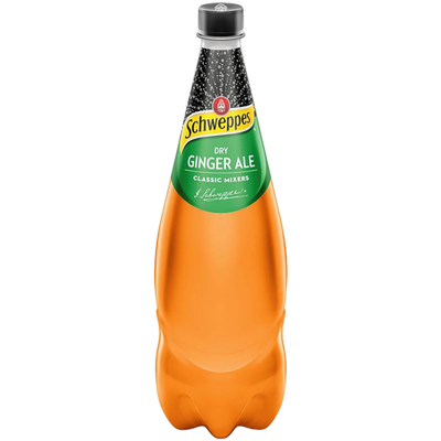 SCHWEPPES DRY GINGER BOTTLE 1.1L