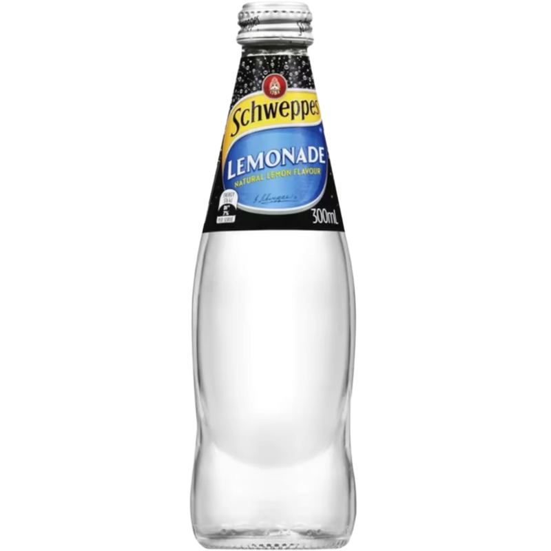 SCHWEPPES LEMONADE BOTTLE 300ML