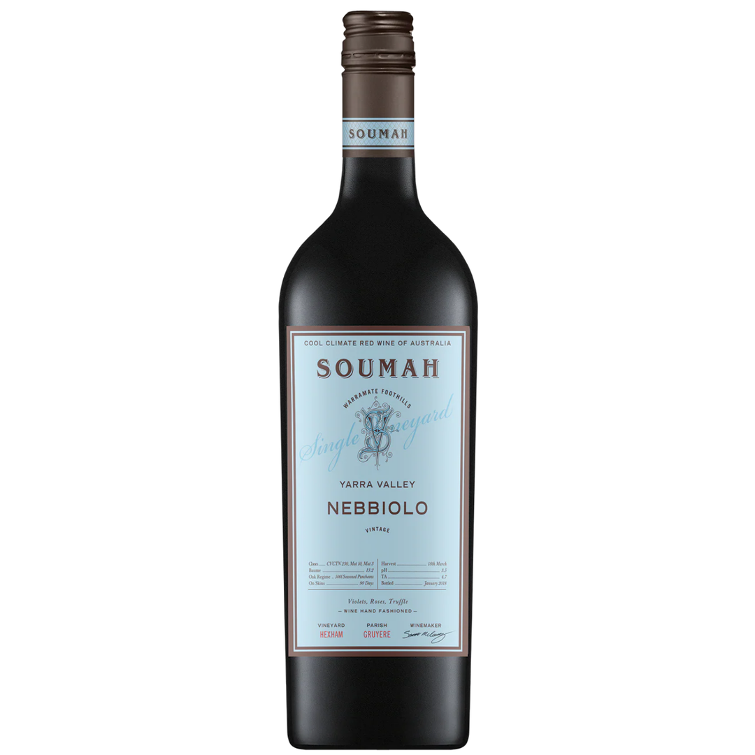 SOUMAH YARRA VALLEY NEBBIOLO 2022 750ML