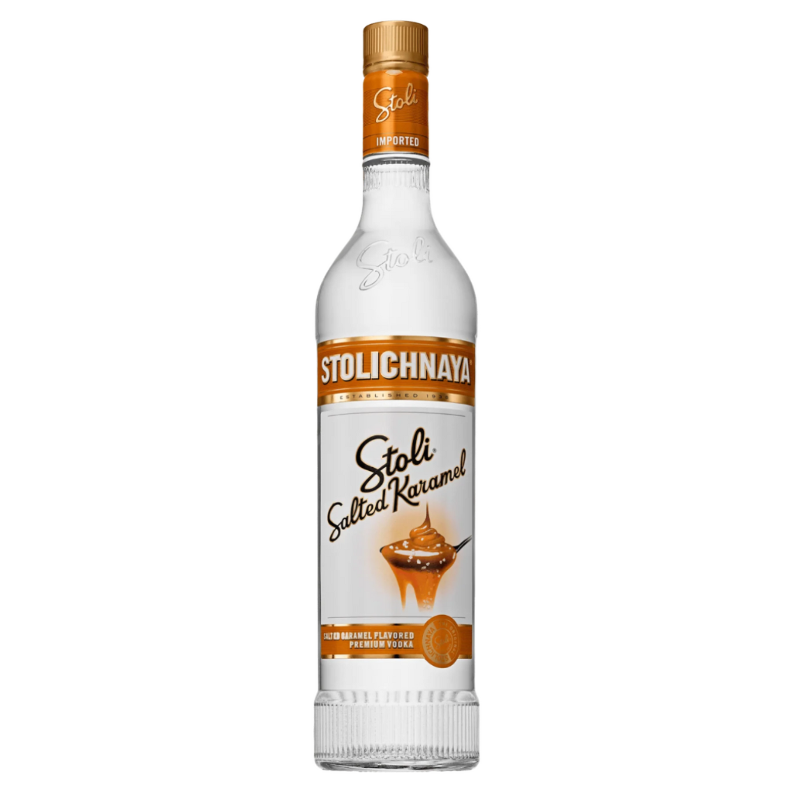 STOLICHNAYA SALTED KARAMEL VODKA 700ML
