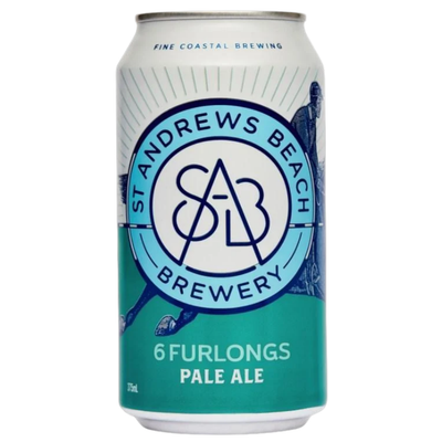 ST ANDREWS BEACH BREWERY 6 FURLONGS PALE ALE CAN 375ML