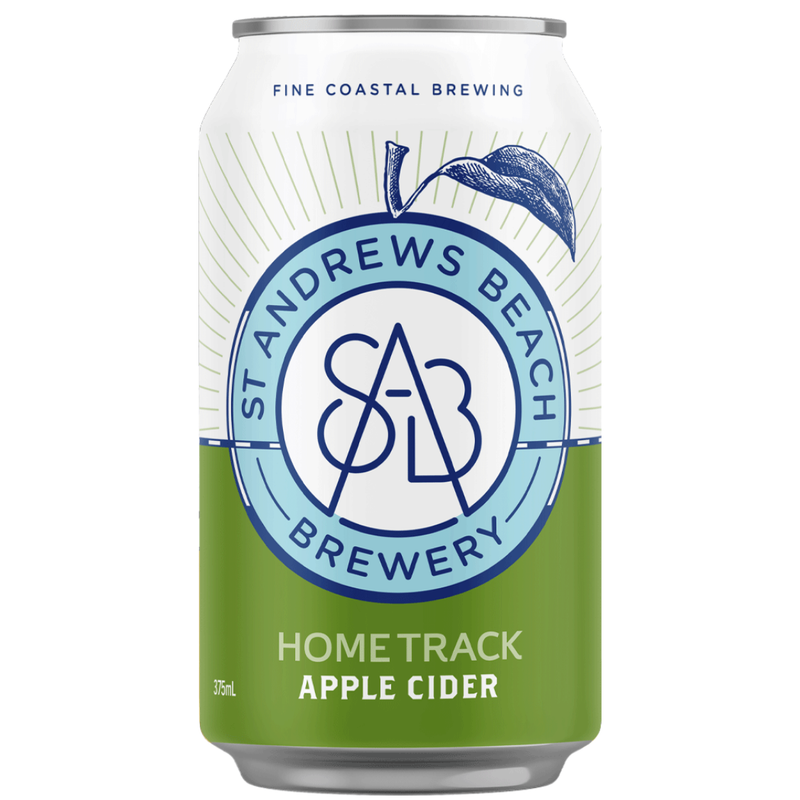 ST ANDREWS BEACH BREWERY HOME TRACK APPLE CIDER CAN 375ML