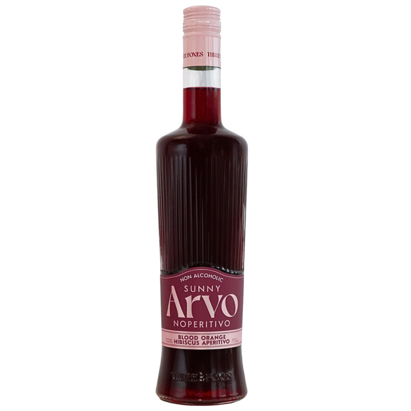 SUNNY ARVO NON ALCOHOLIC NOPERITIVO BLOOD ORANGE HISBISCUS APERITIVO 700ML