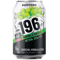 SUNTORY -196 DOUBLE GRAPE CAN 330ML