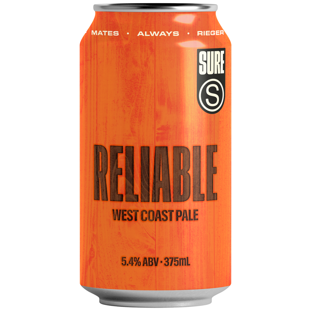 SURE RELIABLE WEST COAST PALE CAN 375ML