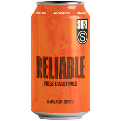 SURE RELIABLE WEST COAST PALE CAN 375ML