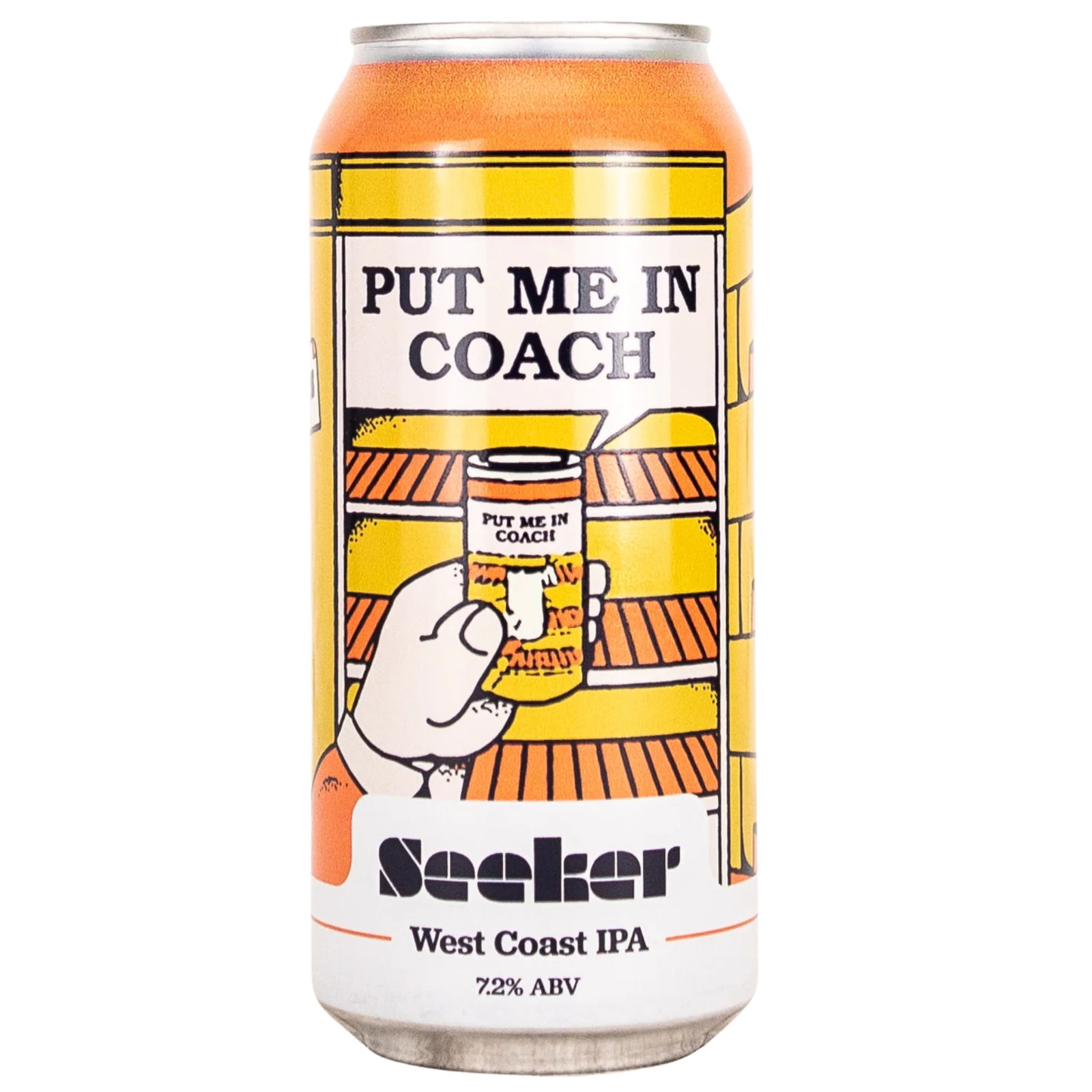 Seeker Put Me In Coach West Coast IPA Can 440ml