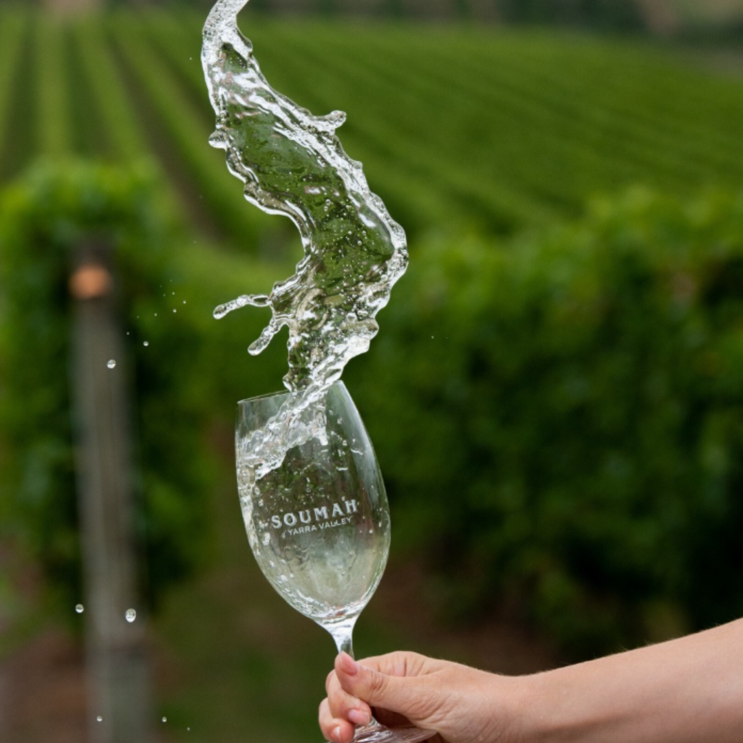Soumah Wine in a glass