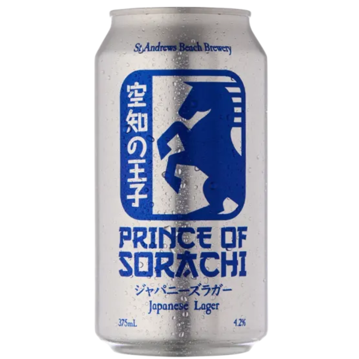 St Andrews Beach Brewery Prince Of Sorachi Japanese Lager Can 375ml