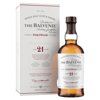 THE BALVENIE PORTWOOD 21YO SINGLE MALT SCOTCH WHISKY 700ML