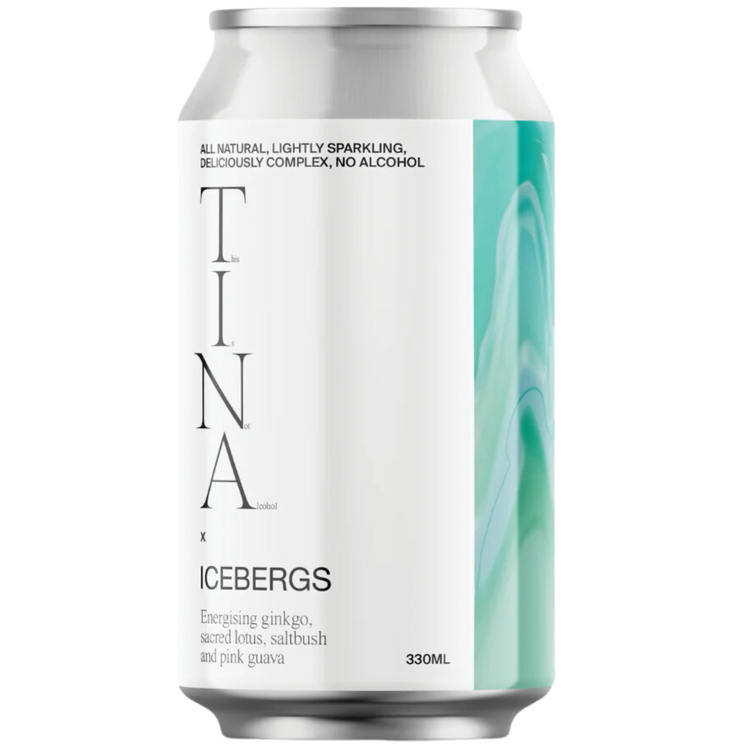 TINA DRINKS 3.0 SPARKLING GINKGO & PINK GUAVA NON- ALCOHOLIC CAN 330ML