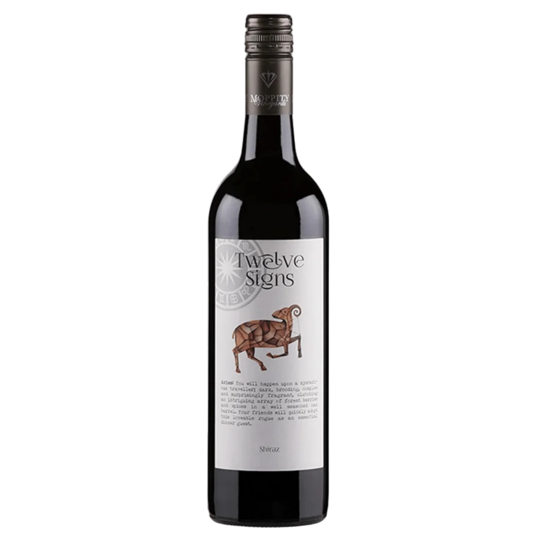 TWELVE SIGNS SHIRAZ 750ML