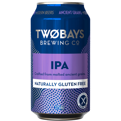 TWO BAYS BREWING CO. GLUTEN FREE IPA CAN 375ML