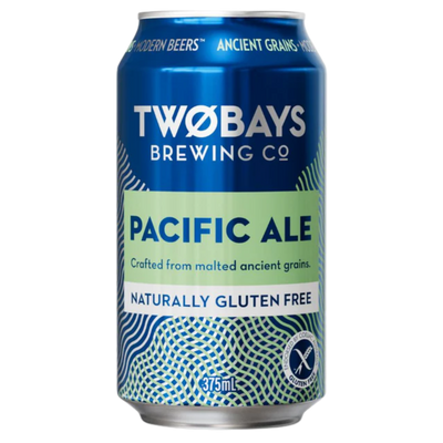 TWO BAYS BREWING CO. GLUTEN FREE PACIFIC ALE CAN 375ML
