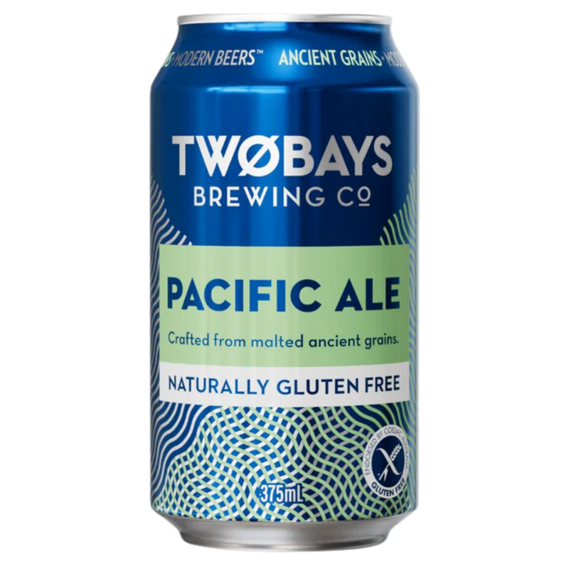 TWO BAYS BREWING CO. GLUTEN FREE PACIFIC ALE CAN 375ML