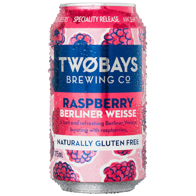 TWO BAYS RASPBERRY BERLINER WEISSE CAN 375ML