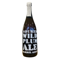 TWO METRE TALL BARREL AGED SOURED PLUM ALE BOTTLE 750ML