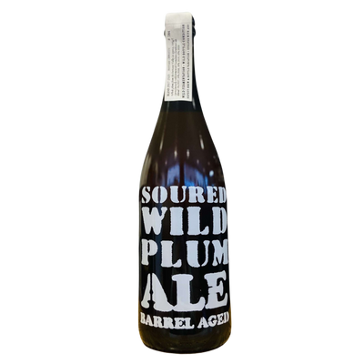 TWO METRE TALL BARREL AGED SOURED PLUM ALE BOTTLE 750ML