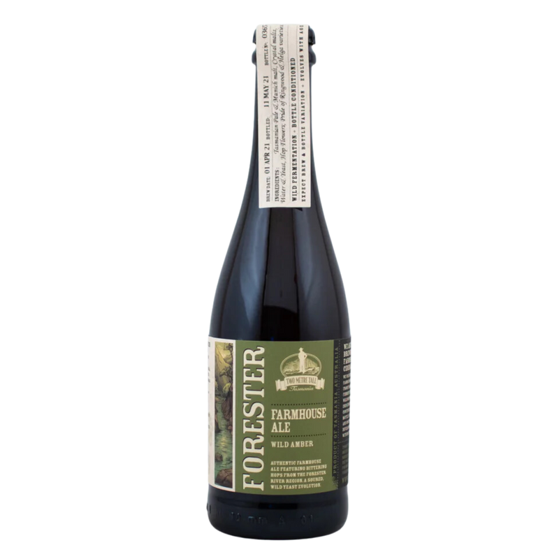 TWO METRE TALL FORESTER WILD FARMHOUSE BITTER AMBER ALE BOTTLE 375ML