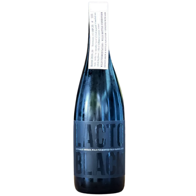 TWO METRE TALL LACTO BLACK NATURALLY SOURCE BARREL AGED DARK ALE BOTTLE 375ML