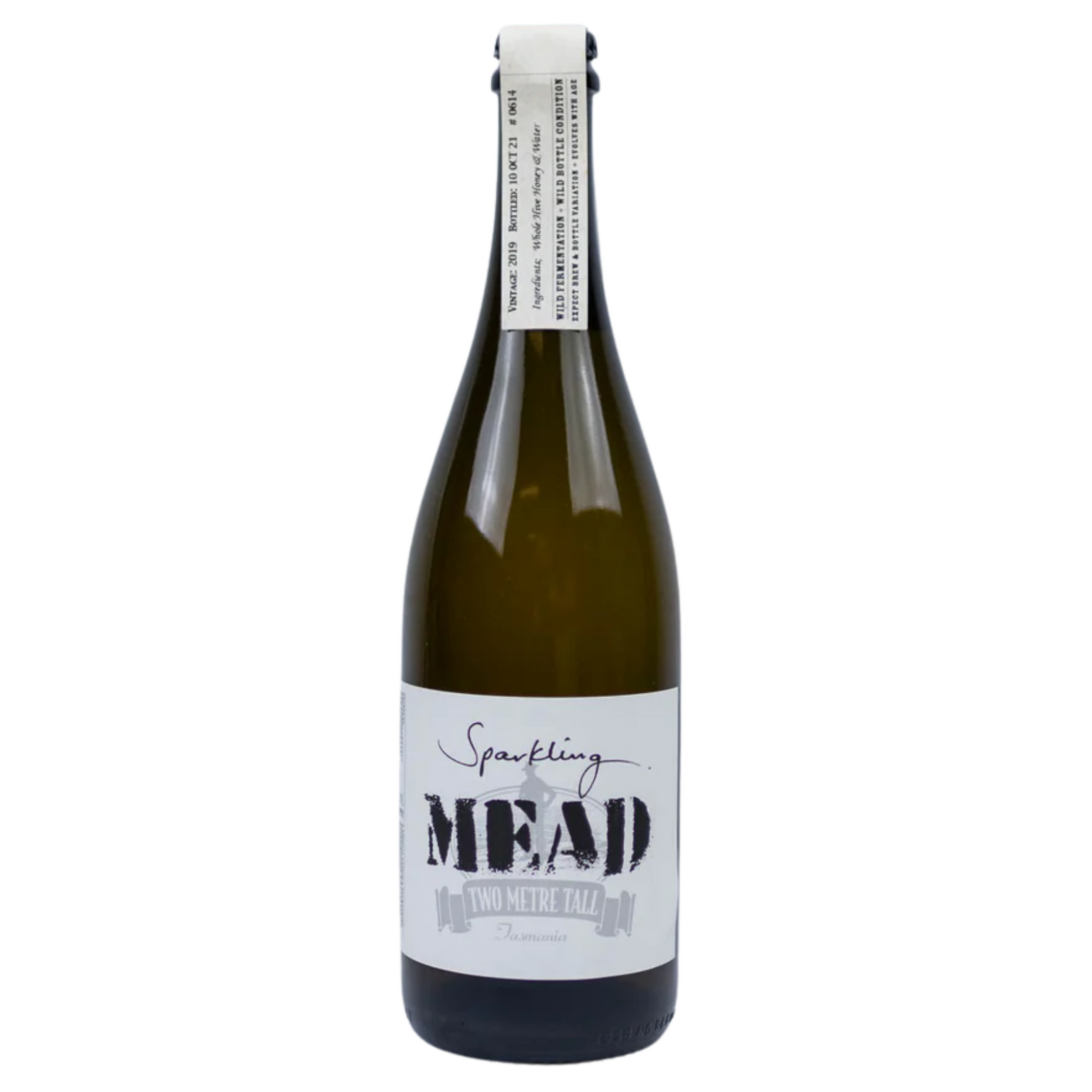 TWO METRE TALL SPARKLING MEAD BOTTLE 750ML