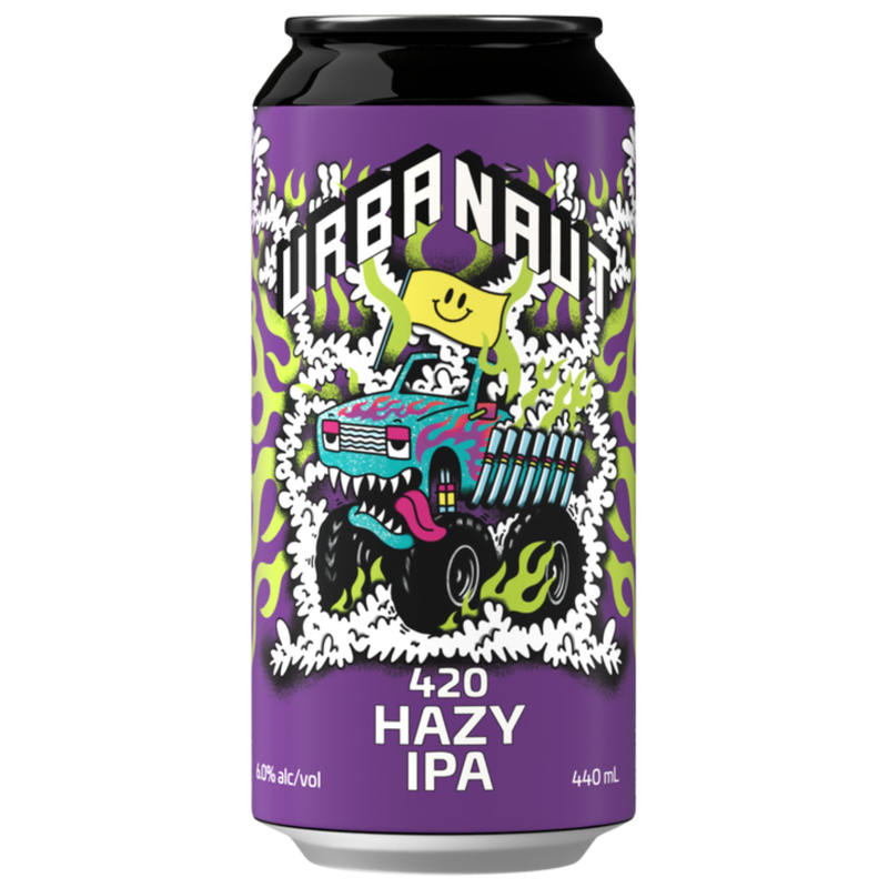 URBANAUT 420 HAZY IPA CAN 440ML