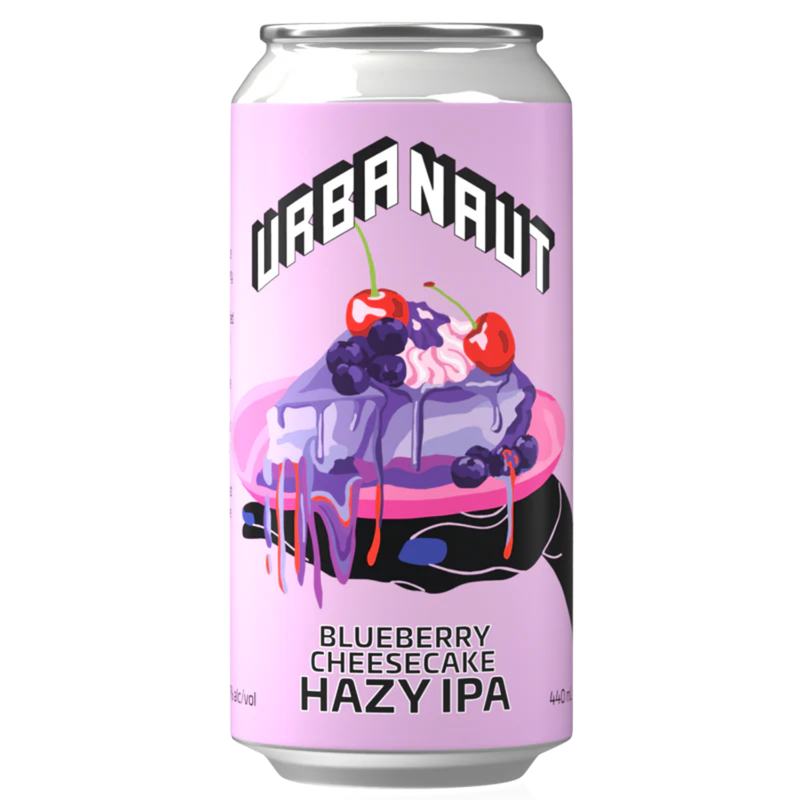 URBANAUT BLUEBERRY CHEESECAKE HAZY IPA CAN 440ML