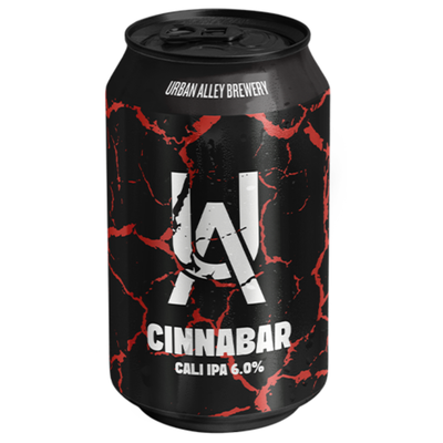 URBAN ALLEY CINNABAR CALI IPA CAN 375ML
