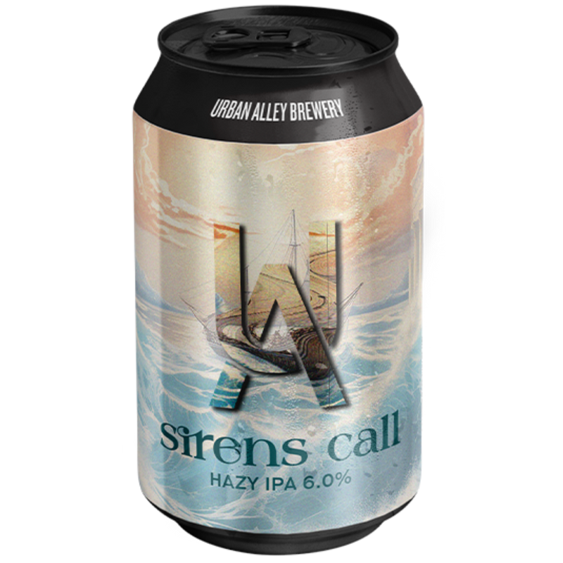 URBAN ALLEY SIRENS CALL HAZY IPA CAN 375ML