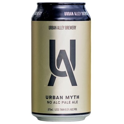 URBAN ALLEY URBAN MYTH NON-ALCOHOLIC PALE ALE CAN 375ML