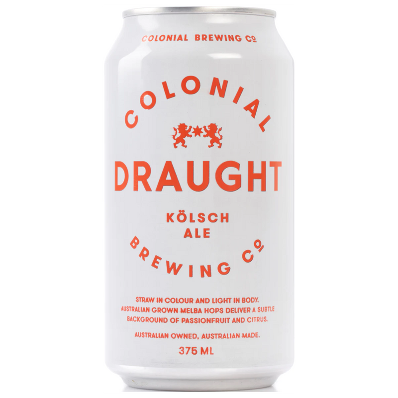 CBCO DRAUGHT KOLSCH ALE CAN 375ML