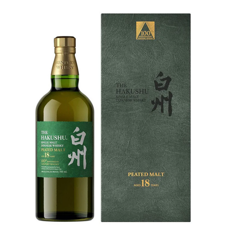 HAKUSHU 18YO  PEATED MALT 100TH ANNIVERSARY EDITION WHISKY 700ML