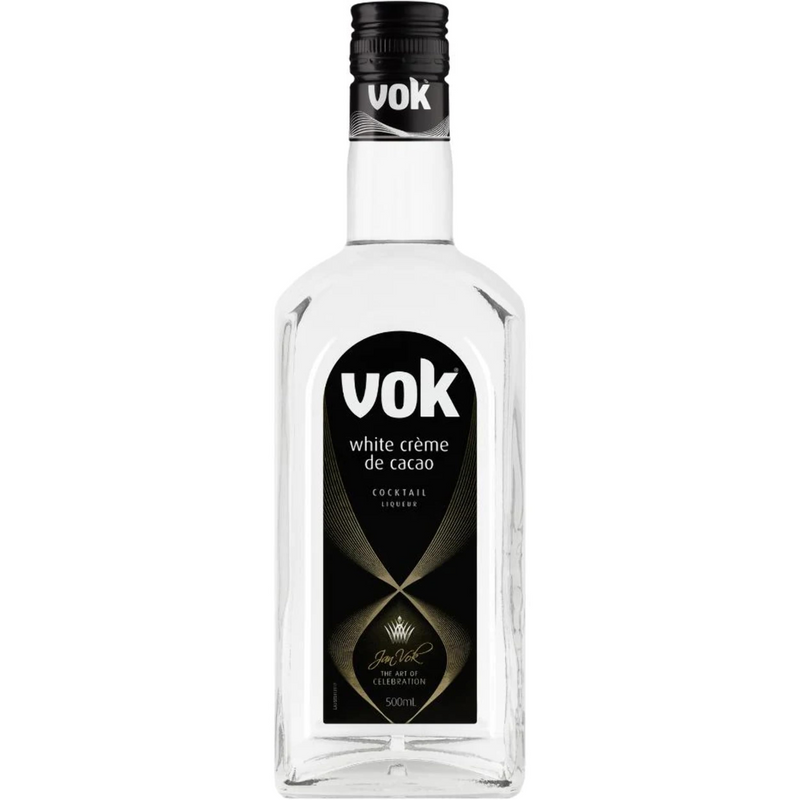 VOK WHITE CREME DE CACAO LIQUEUR 500ML