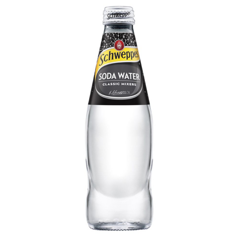 SCHWEPPES SODA WATER 300ML